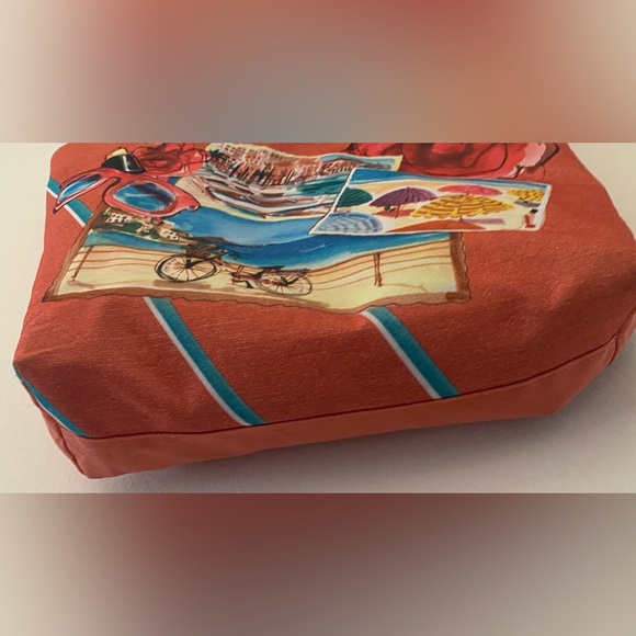 Lancôme Peach Beach Tote Bag - Picture 7 of 11